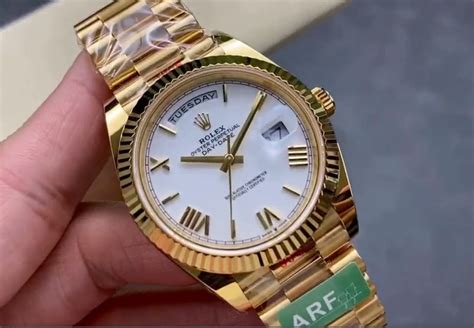 rolex day date replica review|rolex day date alternative.